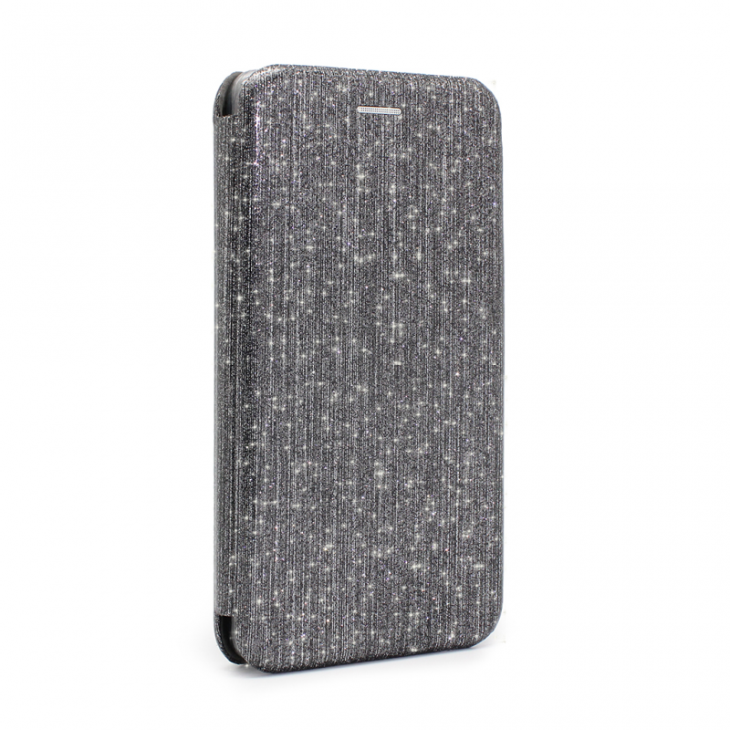 Torbica Flip Crystal za iPhone XS Max crna
