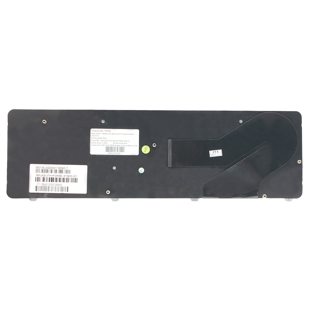 Tastatura za laptop za HP Compaq Presario CQ72/G72