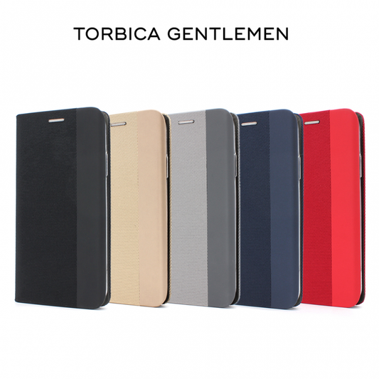 Torbica Gentlemen za Huawei P40 Pro zlatna