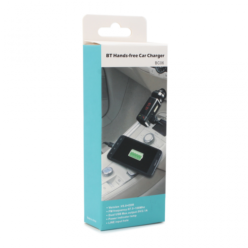 FM transmiter BC06 crni