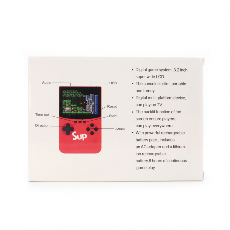 Konzola za igranje Gameboy SUP500 crna