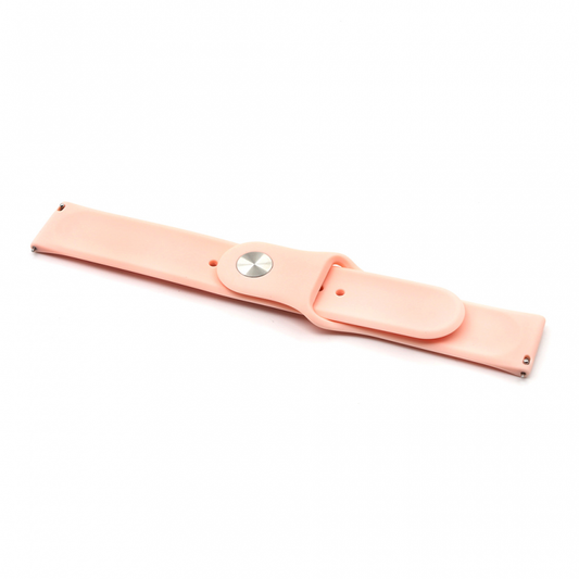 Narukvica plain za smart watch 22mm roze