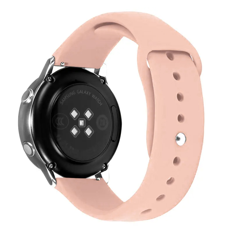 Narukvica plain za smart watch 22mm roze