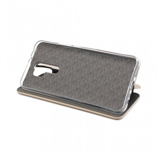 Torbica Teracell Flip Cover za Xiaomi Redmi 9 zlatna