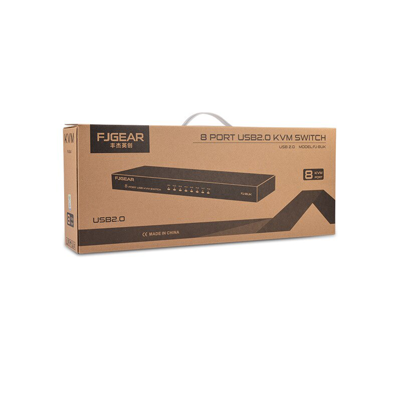 KVM switch 8 PC-a na isti monitor,mis,tastaturu JWD-SP27