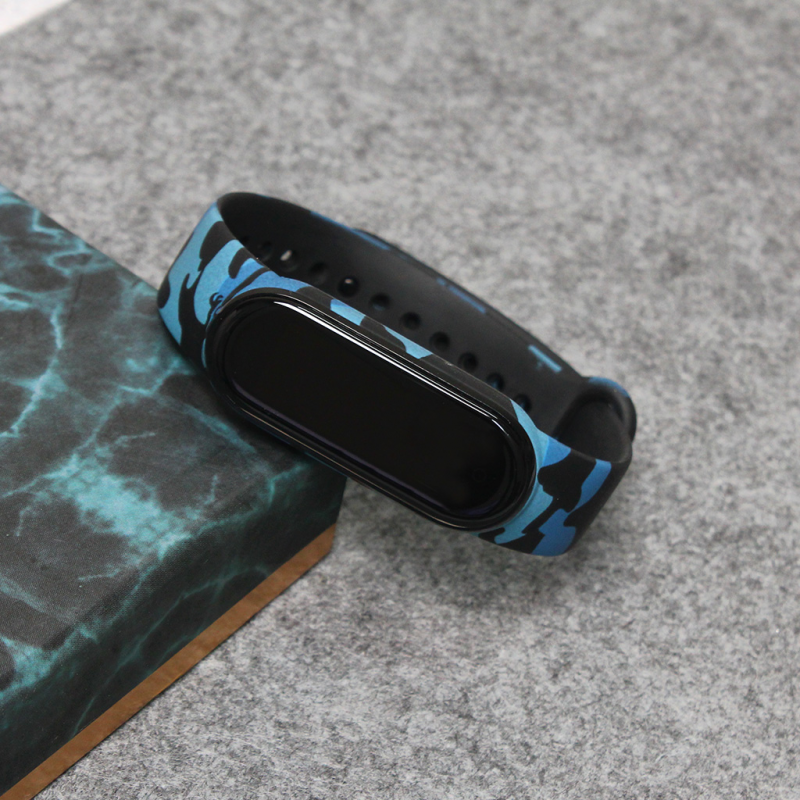 Narukvica za smart watch Xiaomi Mi Band M5/M6 army tamno plava