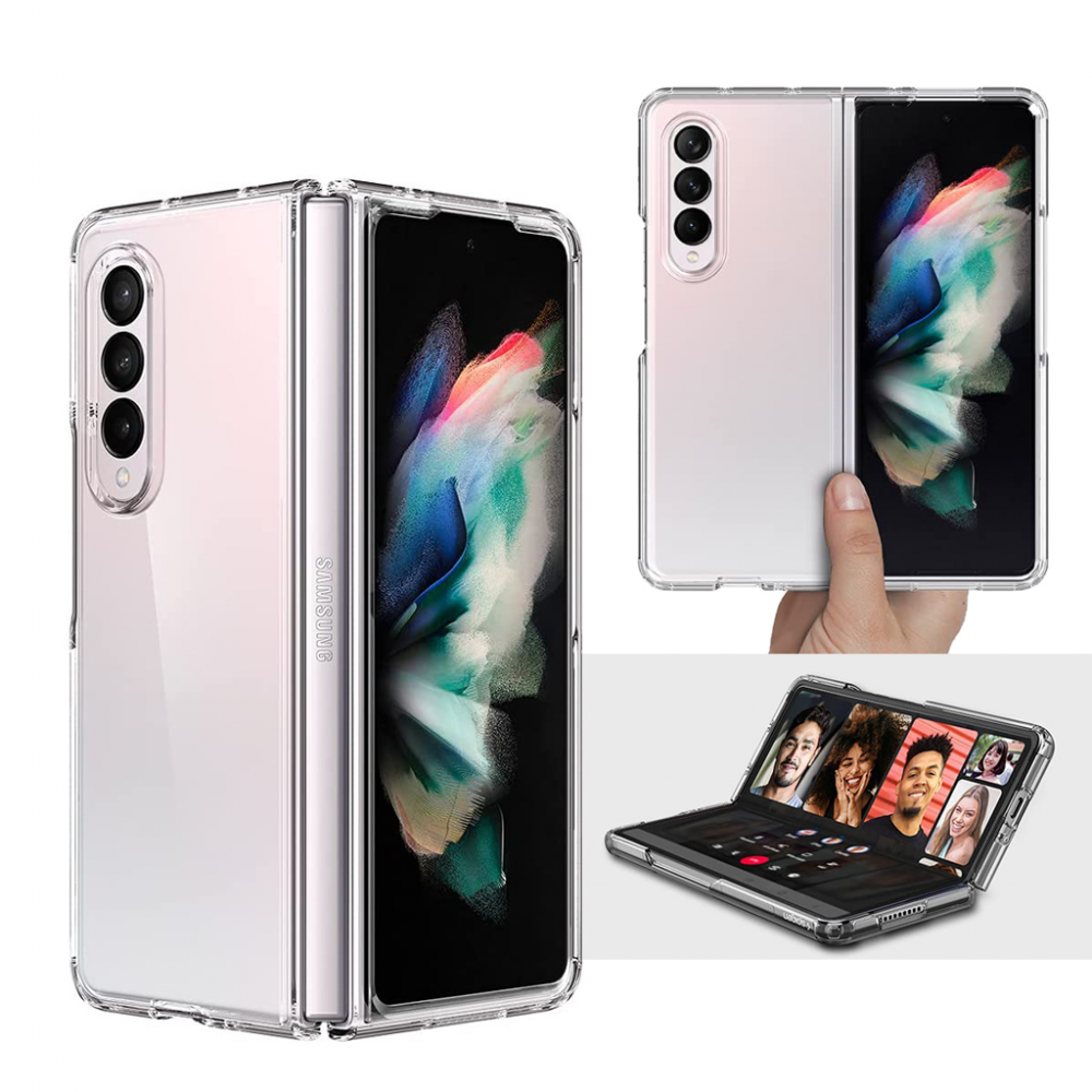 Torbica silikonska Ultra Thin za Samsung Z Fold 3 transparent