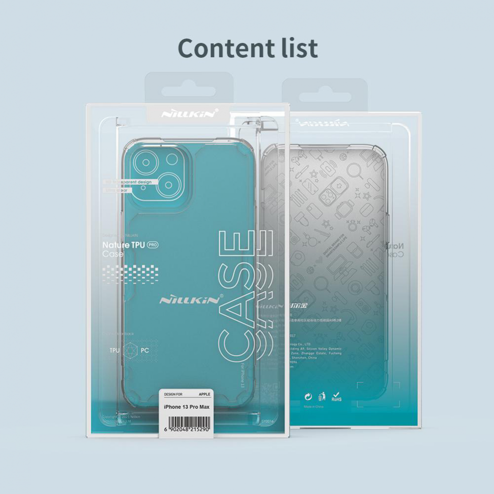 Torbica Nillkin Nature Pro za iPhone 13 Pro 6.1 transparent