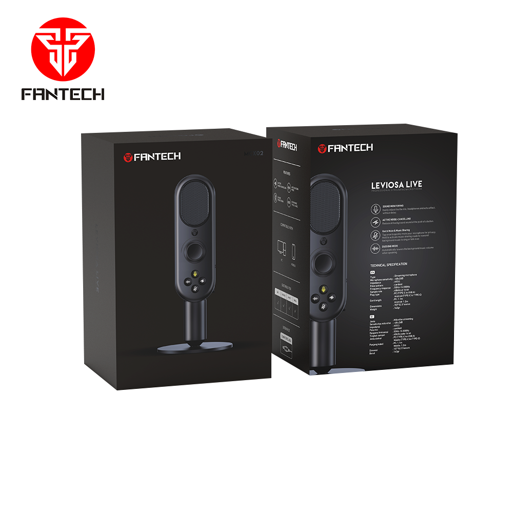 Mikrofon Fantech MCX02 Leviosa Live crni