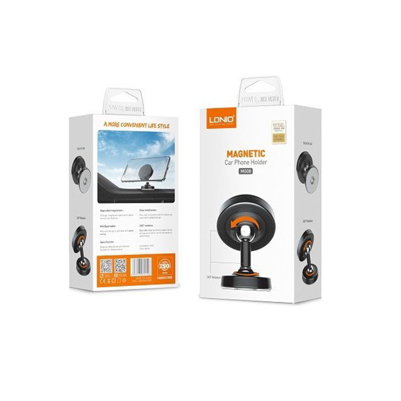 Auto stalak za ventilaciju LDNIO MG08 crni