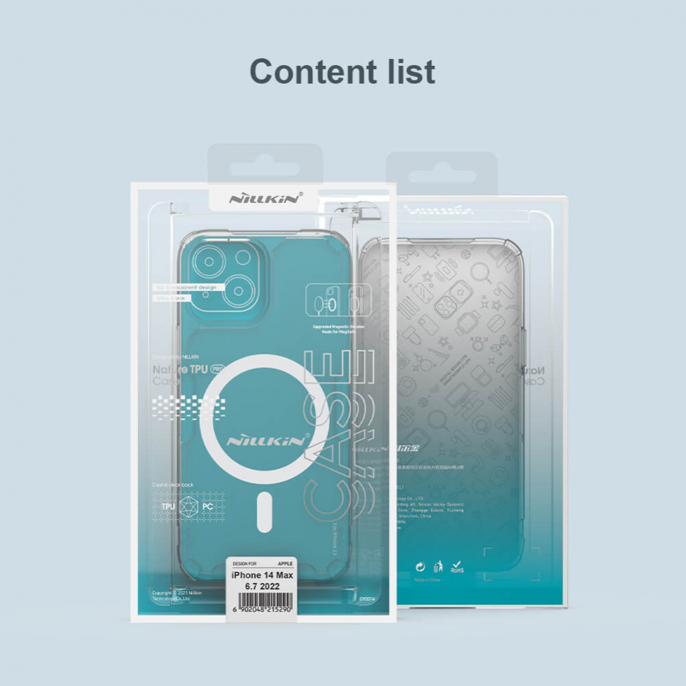 Torbica Nillkin Nature Pro Magnetic za iPhone 14 Plus 6.7 plava