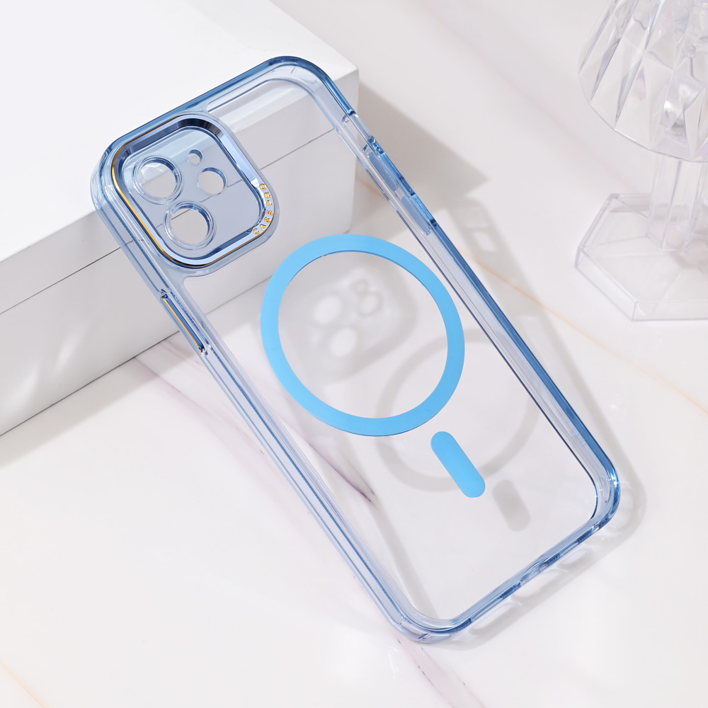 Torbica Magsafe Camera Color za iPhone 12 6.1 svetlo plava