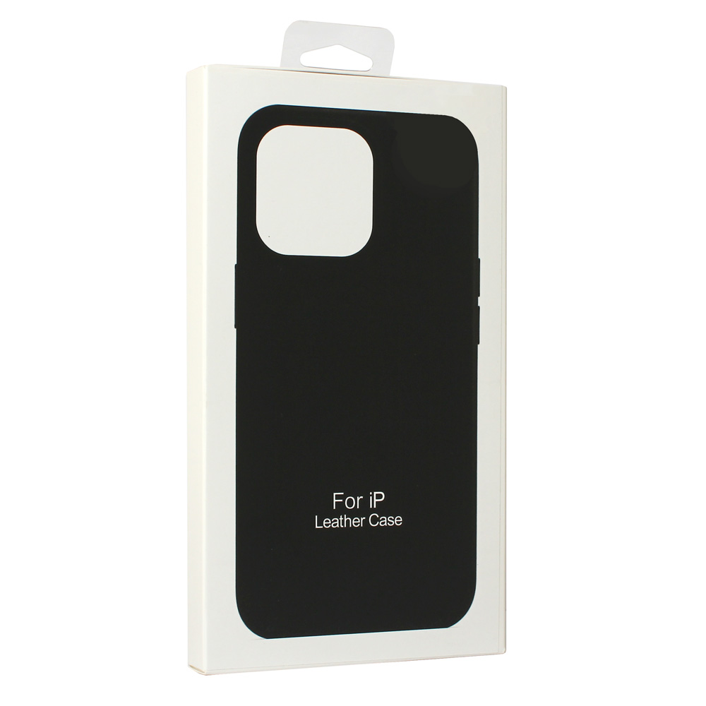 Torbica Beautiful Shine Leather iPhone 14 Plus 6.7 crna