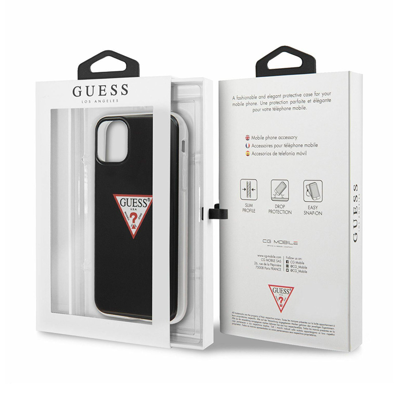 Torbica Guess Hc PC/TPU Triangle Logo za iPhone 11 Pro 5.8 crna (GUHCN58PCUCTLBK)