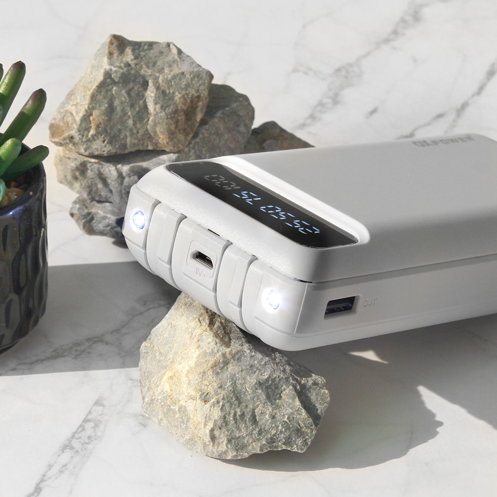 Power bank prenosiva baterija Oxpower PC4-2 4in1 5V 2A 20000 mAh bela