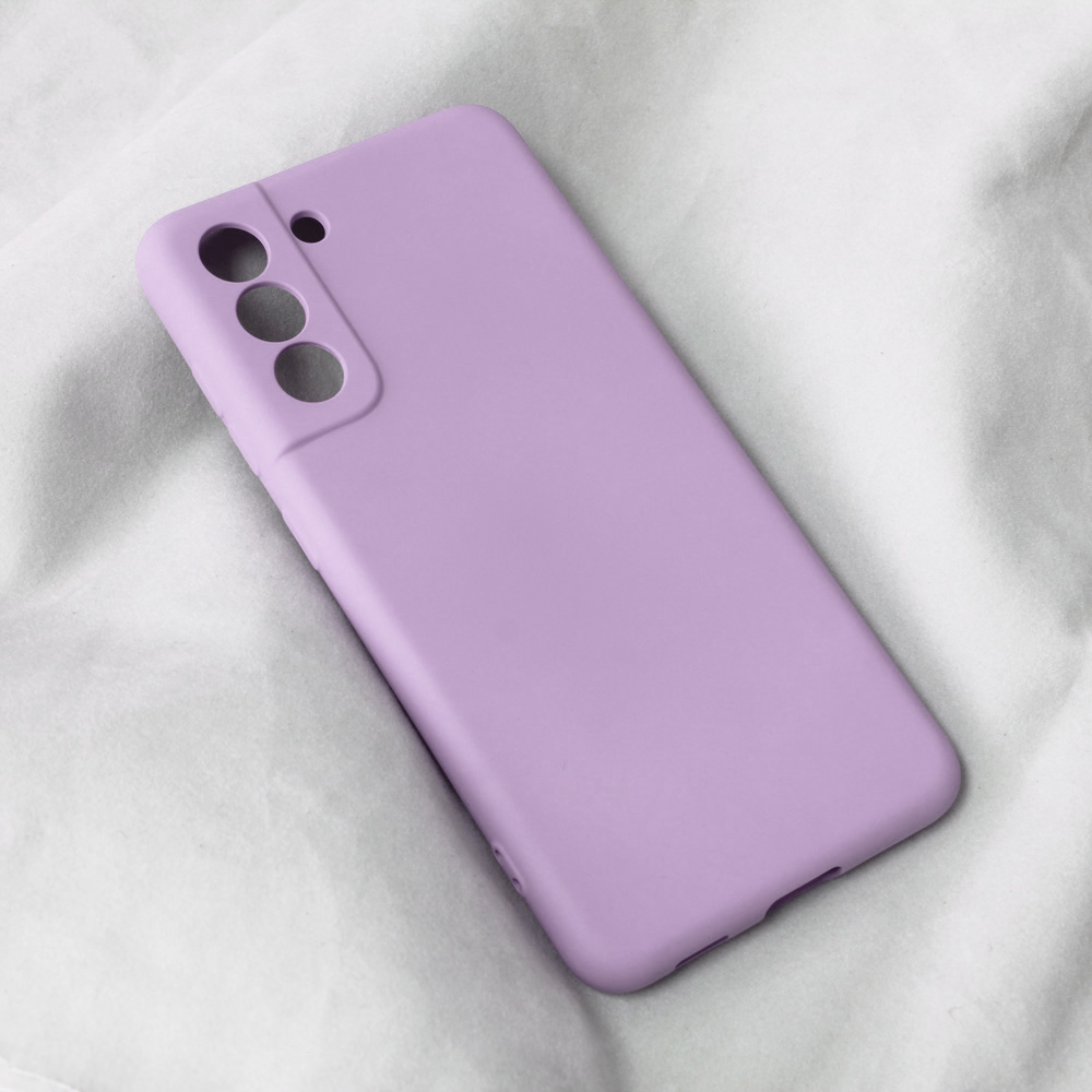 Torbica Teracell Soft Velvet za Samsung G990 Galaxy S21 FE ljubicasta
