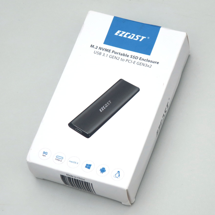 Adapter SSD NVMe na Type C USB 3.1 GEN2 na PCI-E GEN3 x2