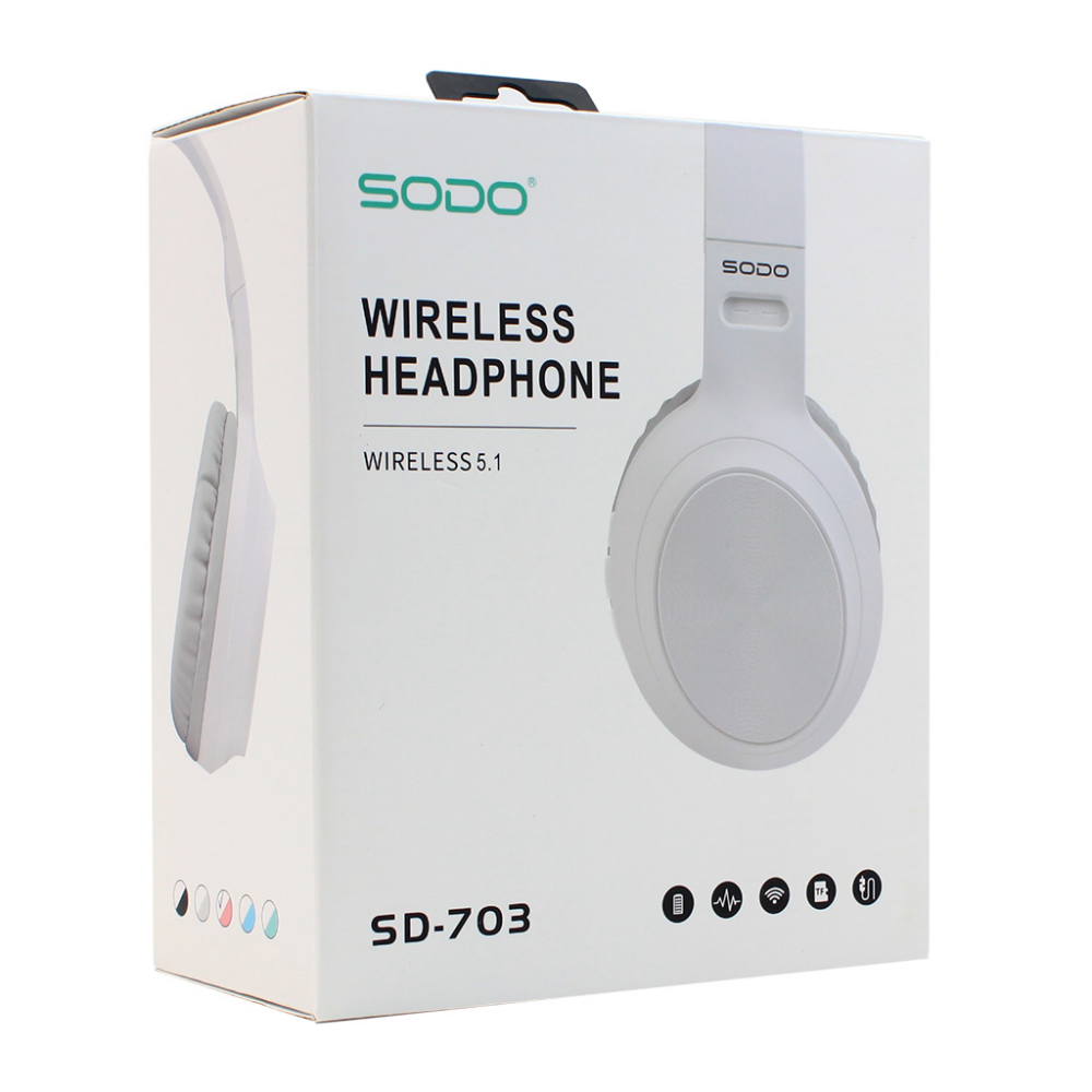 Bluetooth slusalice Sodo SD-703 plave