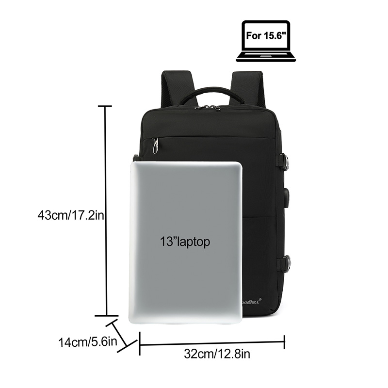 Ranac POSO CB-8233, 15.6" crni