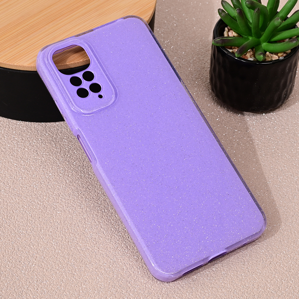 Torbica Sparkle Dust za Xiaomi Redmi Note 11/Note 11S ljubicasta