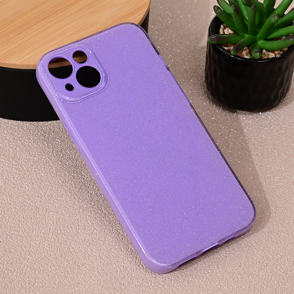 Torbica Sparkle Dust za iPhone 13 6.1 ljubicasta