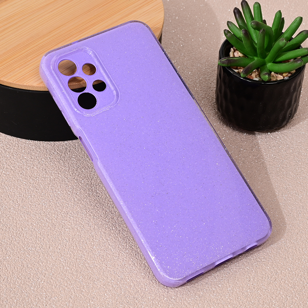 Torbica Sparkle Dust za Samsung A135F Galaxy A13 4G ljubicasta