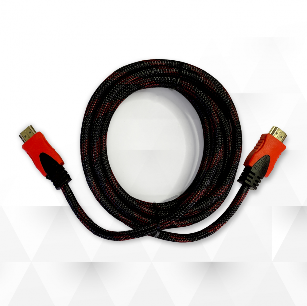 Kabl STARK HDMI M-M pozlacen 4K pleteni 3m