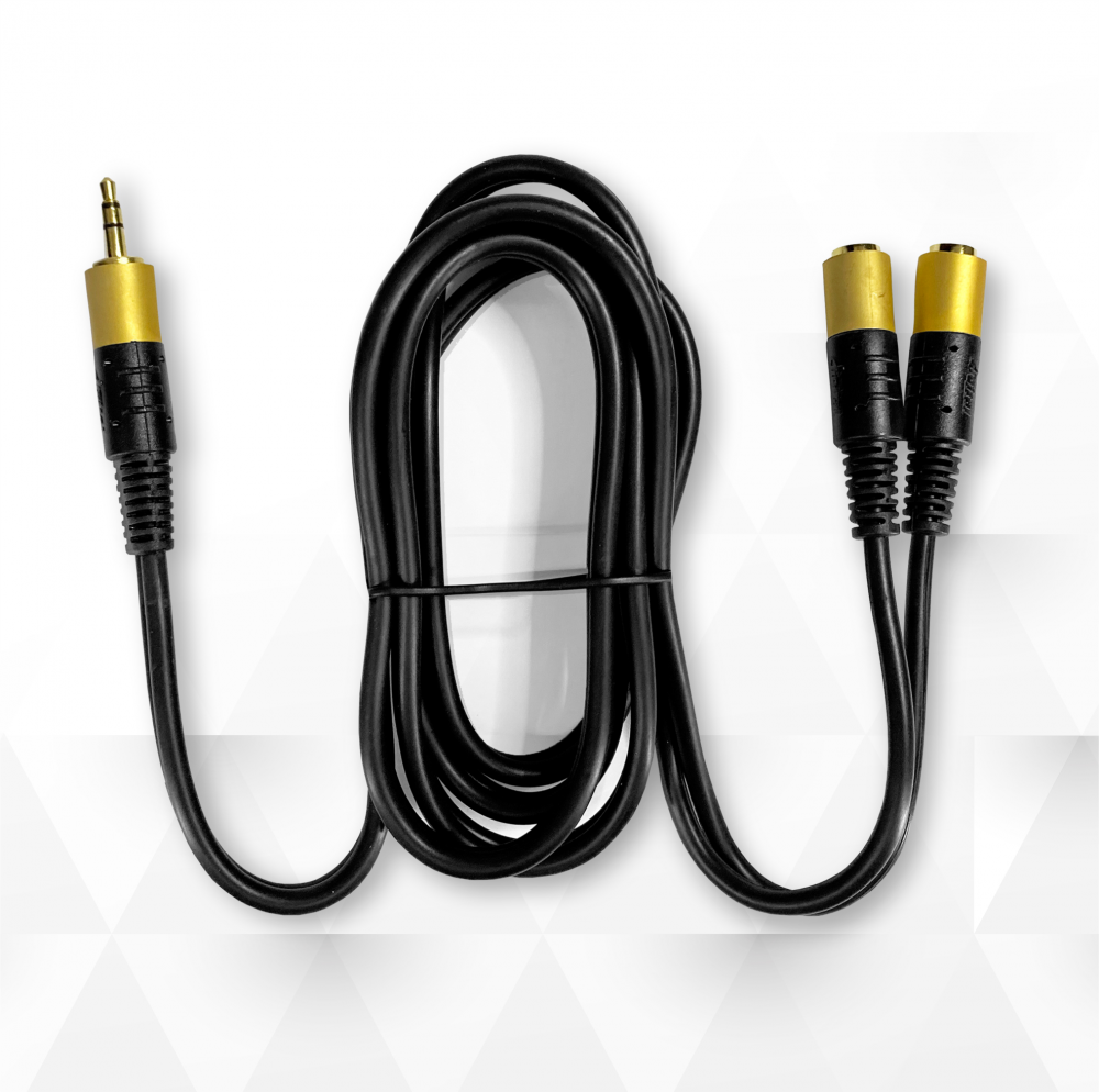 Kabl STARK audio 3.5mm stereo na 2X3.5mm stereo