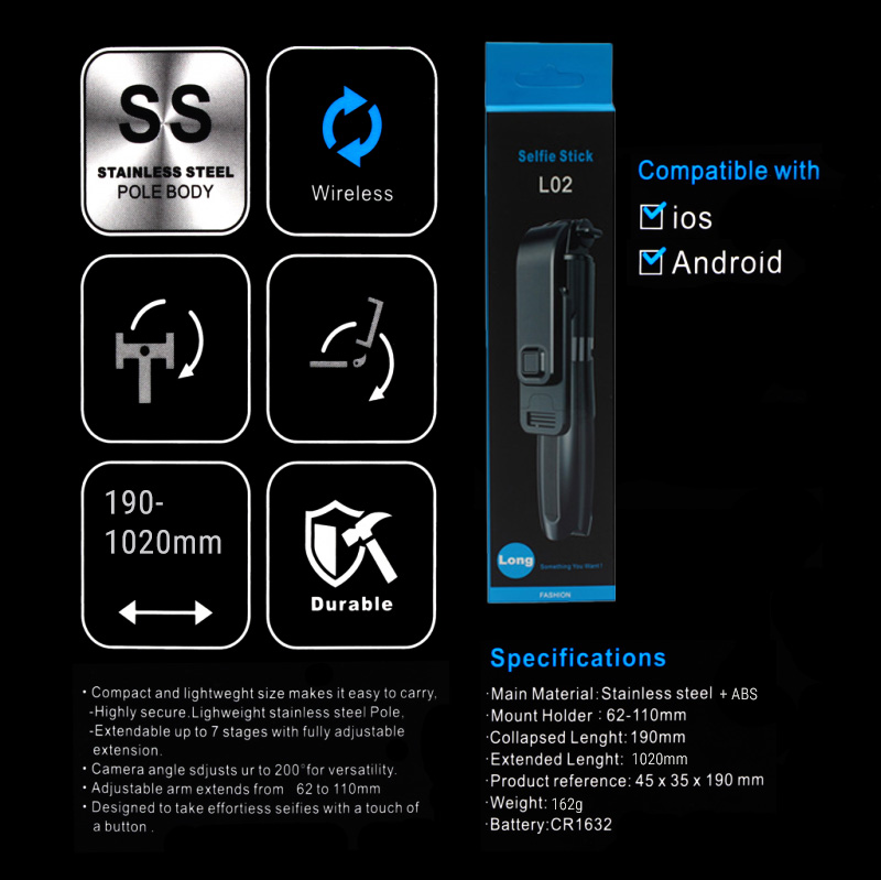 Tripod L02 beli