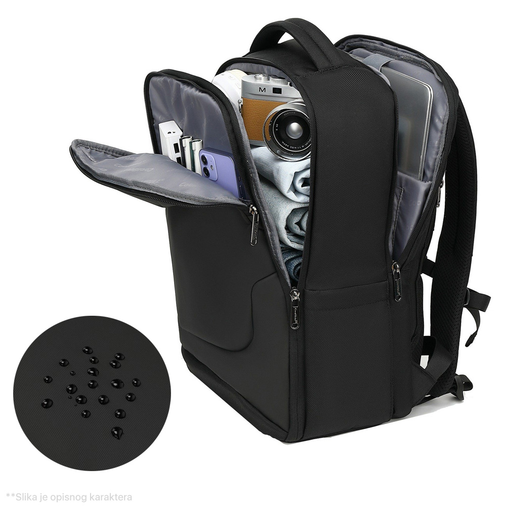 Ranac POSO 8273, 15.6" sivi