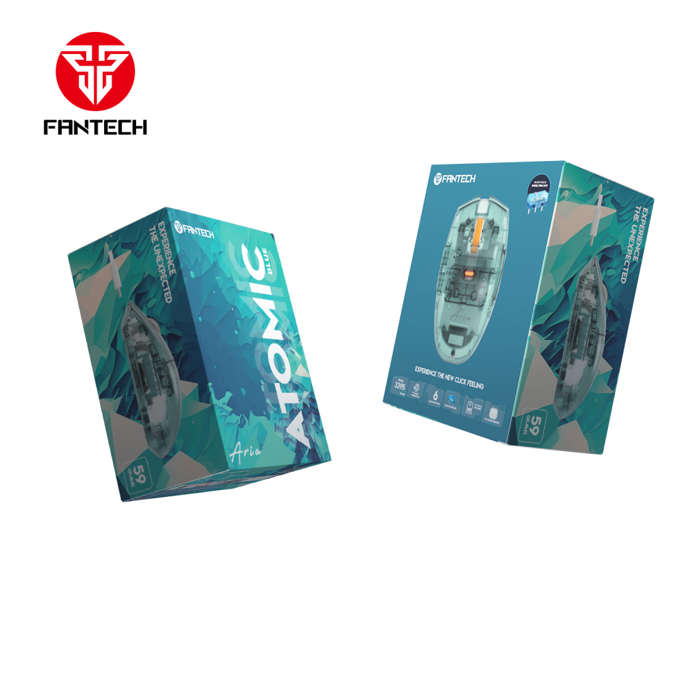Mis Wireless Gaming Fantech XD7 Aria plavi sa podlogom Fantech MP353 Agile plava
