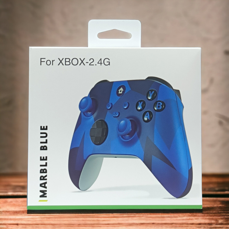 Joypad WIFI kontroler za XBOX One, XBOX X series, PC Windows, PS 3 mermerno plava