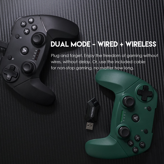 Joypad wireless Fantech WGP12 Revolver II zeleni