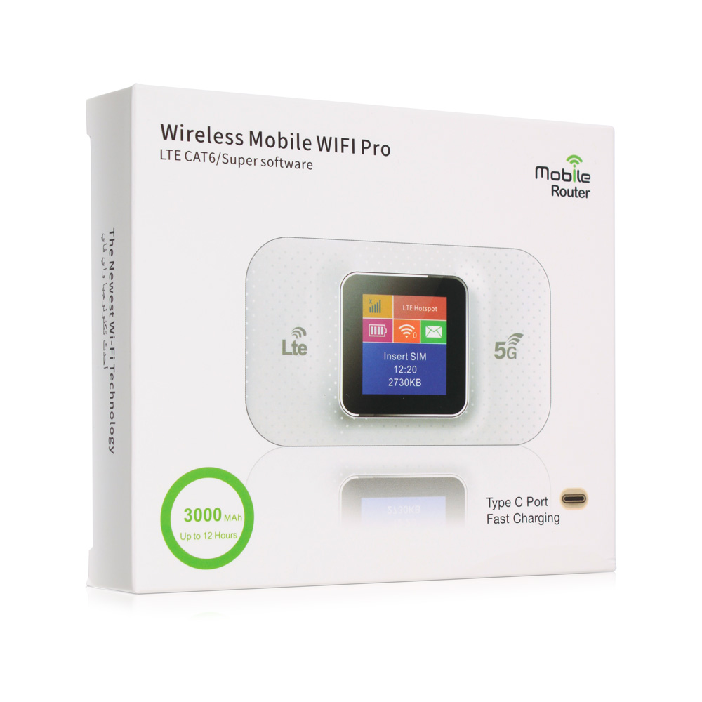 Wireless 4G LTE MIFI SIM router prenosni