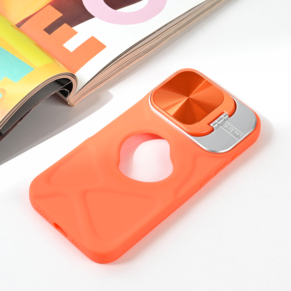 Torbica Magsafe Lens holder za iPhone 15 Pro 6.1 narandzasta