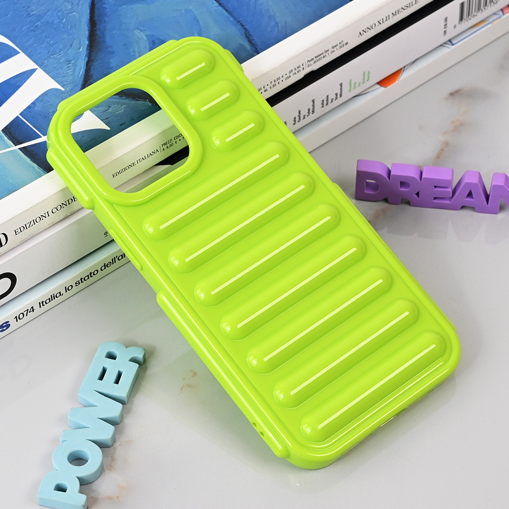 Torbica Color Rib za iPhone 15 Pro Max 6.7 zelena