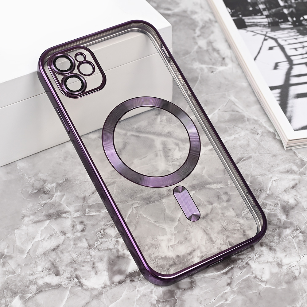 Torbica Magsafe Lux za iPhone 11 6.1 ljubicasta