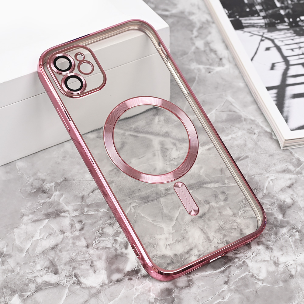 Torbica Magsafe Lux za iPhone 11 6.1 roze