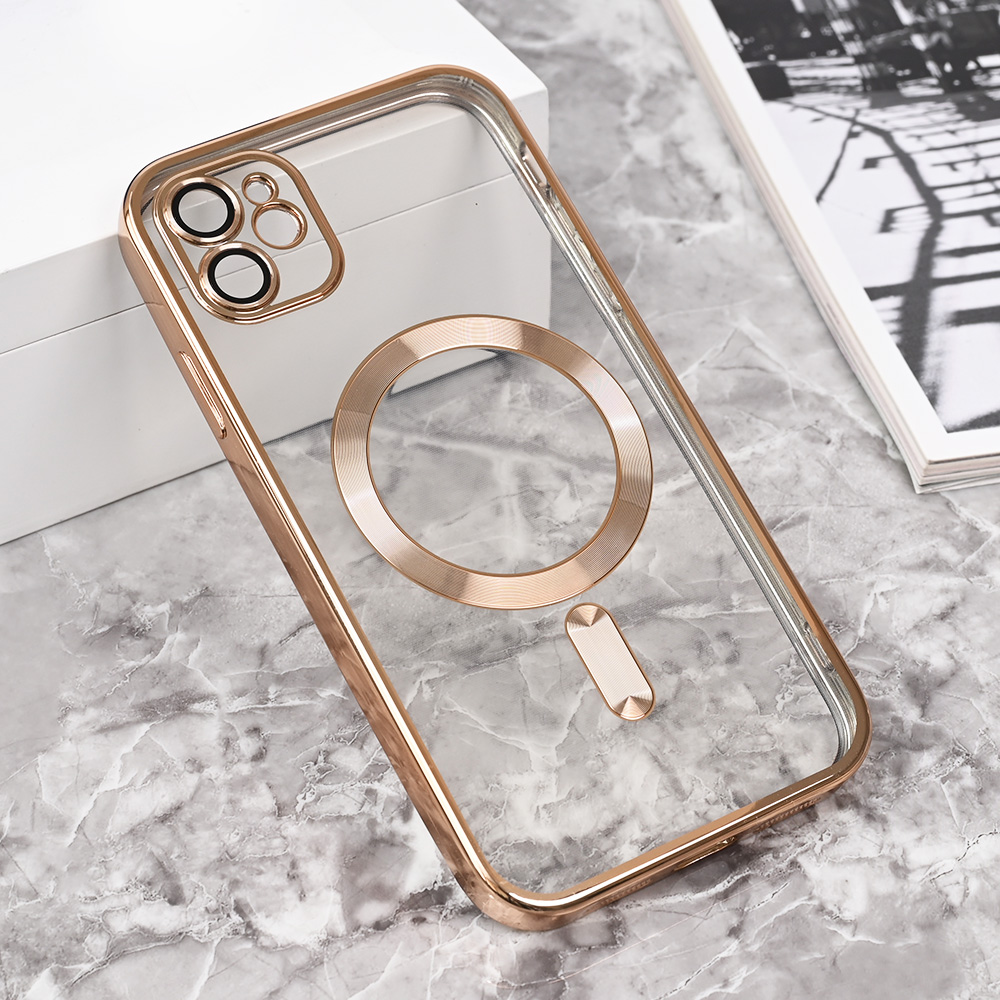 Torbica Magsafe Lux za iPhone 11 6.1 zlatna