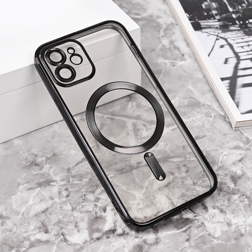 Torbica Magsafe Lux za iPhone 12 6.1 crna