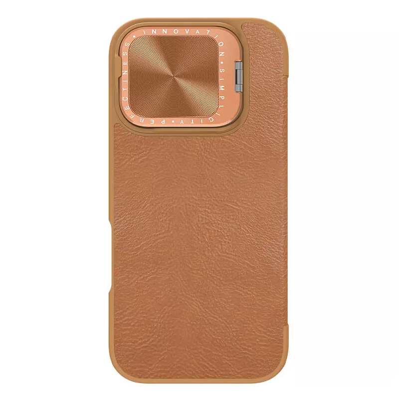Torbica Nillkin Qin Prop za iPhone 16 Pro 6.3 braon