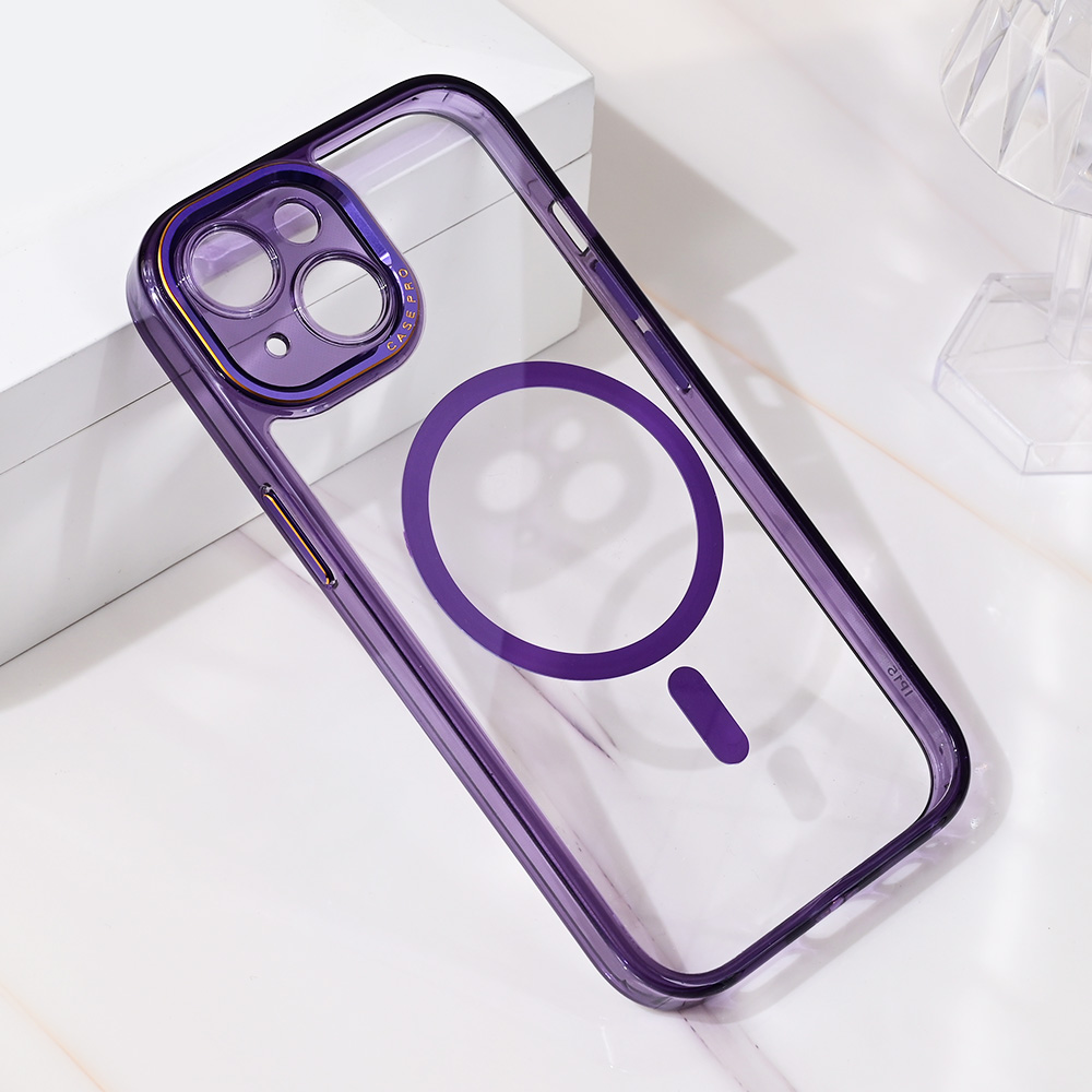 Torbica Magsafe Camera Color za iPhone 14 6.1 ljubicasta