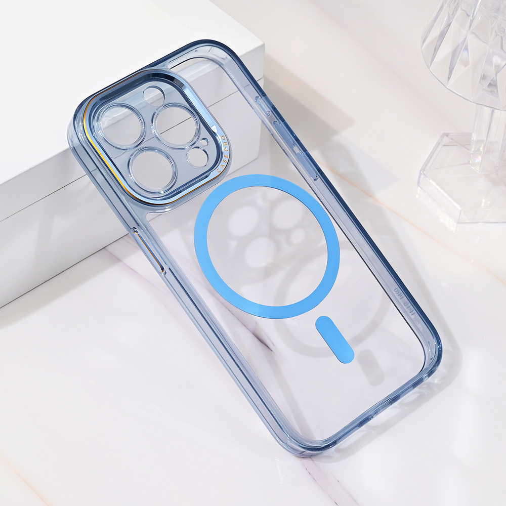 Torbica Magsafe Camera Color za iPhone 15 Pro 6.1 plava