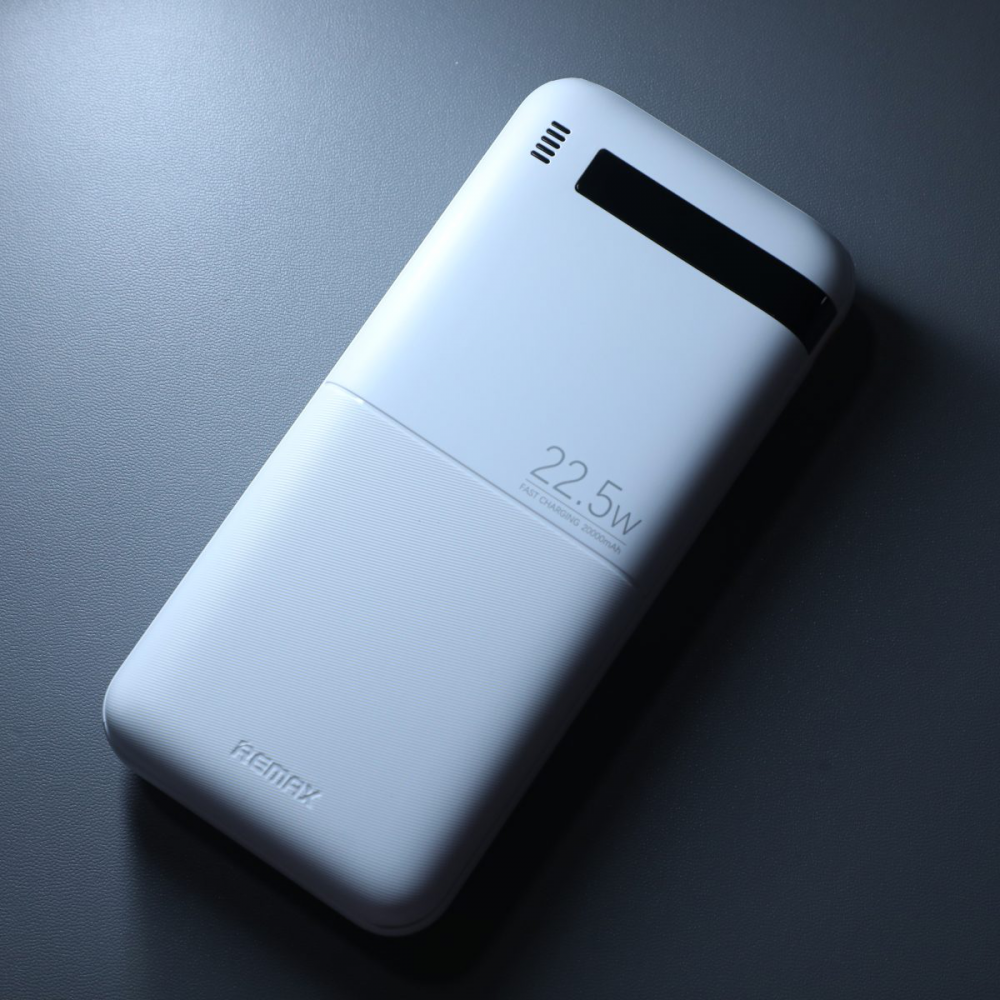Power bank prenosiva baterija REMAX Piloteer Series RPP-72 20W+22.5W Fast Charging 20000mAh beli