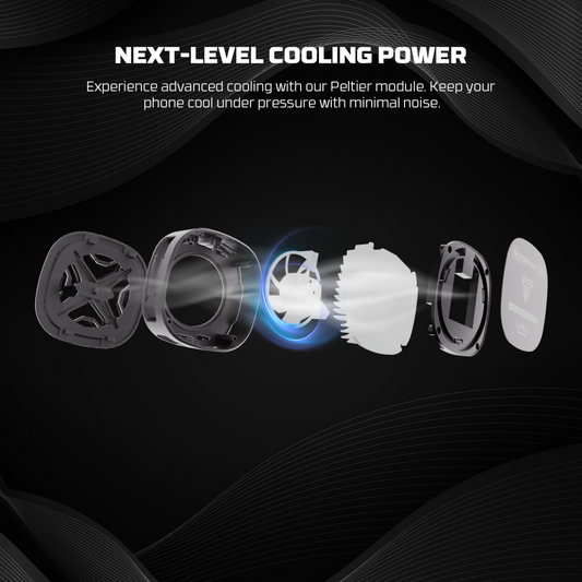 Cooler za telefon Fantech PCM10 Glester Max RGB crni