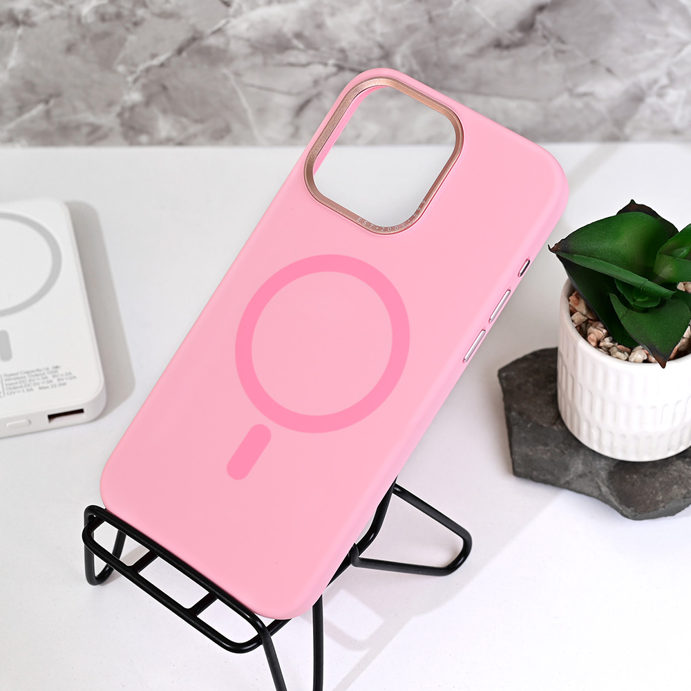 Torbica Magsafe Matte Color iPhone 15 Pro Max 6.7 roze