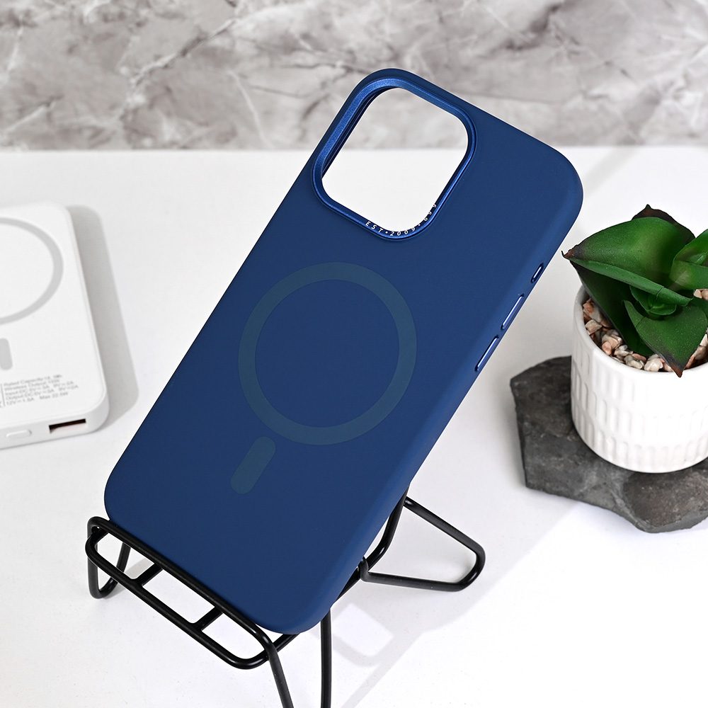 Torbica Magsafe Matte Color iPhone 15 Pro Max 6.7 tamno plava