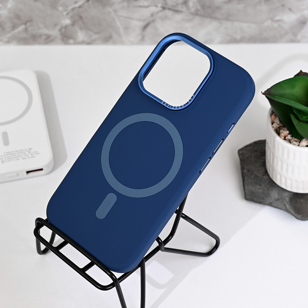 Torbica Magsafe Matte Color iPhone 16 Pro 6.3 tamno plava