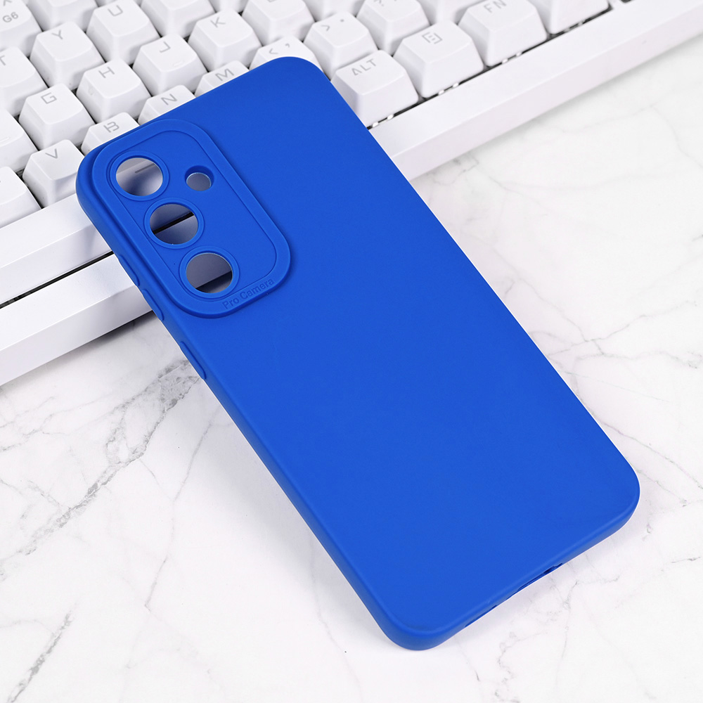 Torbica Silikon Pro Camera za Samsung S721B Galaxy S24 Fe plava