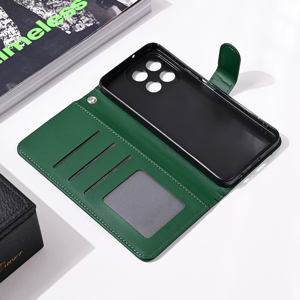 Torbica Wallet Romb za Honor X6b zelena